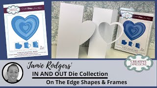 Jamie Rodgers - Creative Expressions In And Out Die Collection - On The Edge Shapes Frames