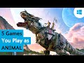 5 UNIQUE PC Games where you Play as an ANIMAL (Hindi)