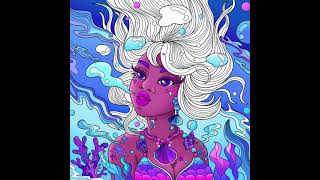 Super Color The Mermaid Loved Blowing Bubbles Under Water