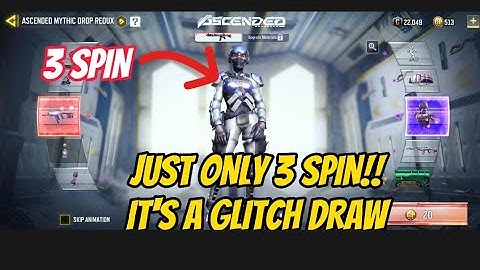 Just 3 Spin get Artery Exoskeleton new MYTHIC fennec ascended #ascensededmythivdropredux #codm