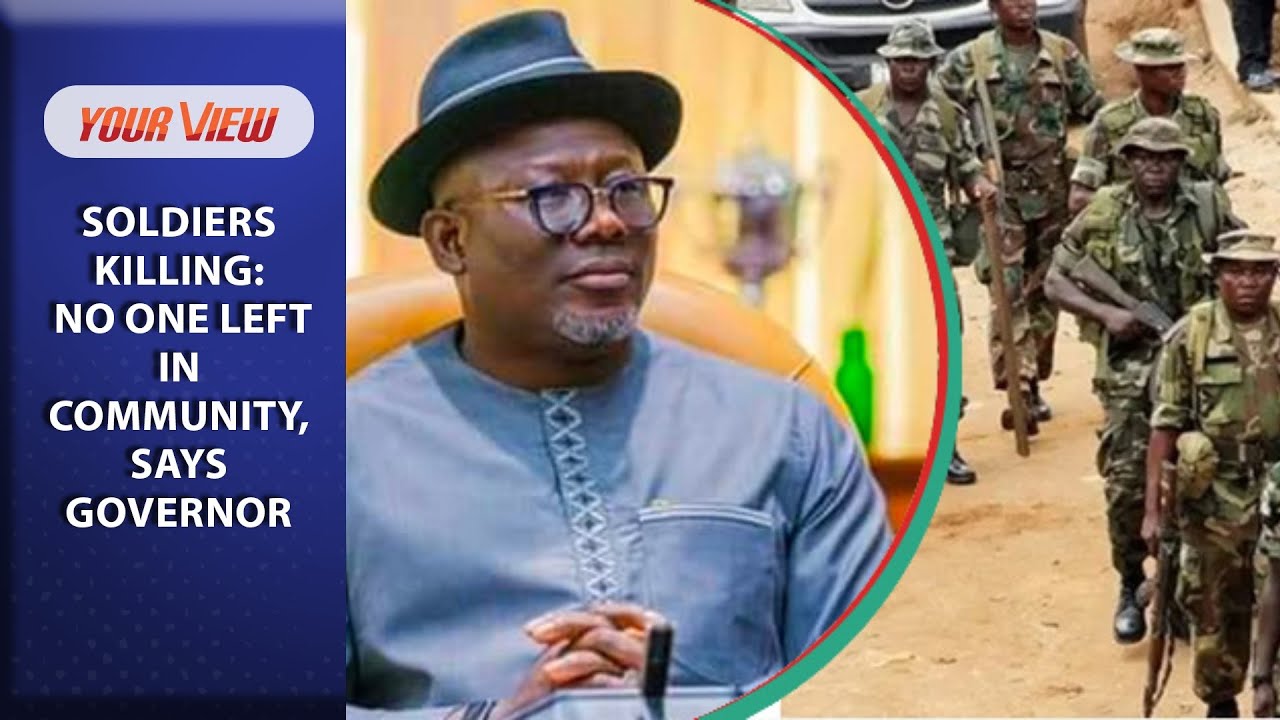 "No One Is Left In Community Where Soldiers Were K!lled, Says Gov. Oborevwori {VIDEO}
