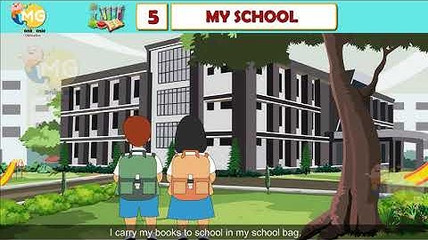 MY SCHOOL || CHAPTER 5 || CLASS 1|| EVS || FREE ONLINE LEARNING CLASS