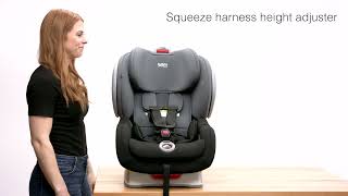 Boulevard ClickTight How To Adjust Harness and Headrest | BRITAX