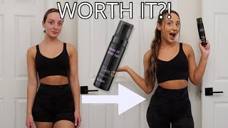 b.tan Love at First Tan 1 Hour Self Tan Mousse Honest Review + Demo + First Impression!