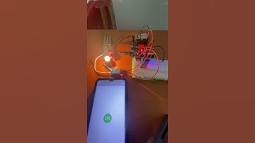 Light bulb controlled through a relay and an arduino with a HC-06 bluetooth module and remotexy