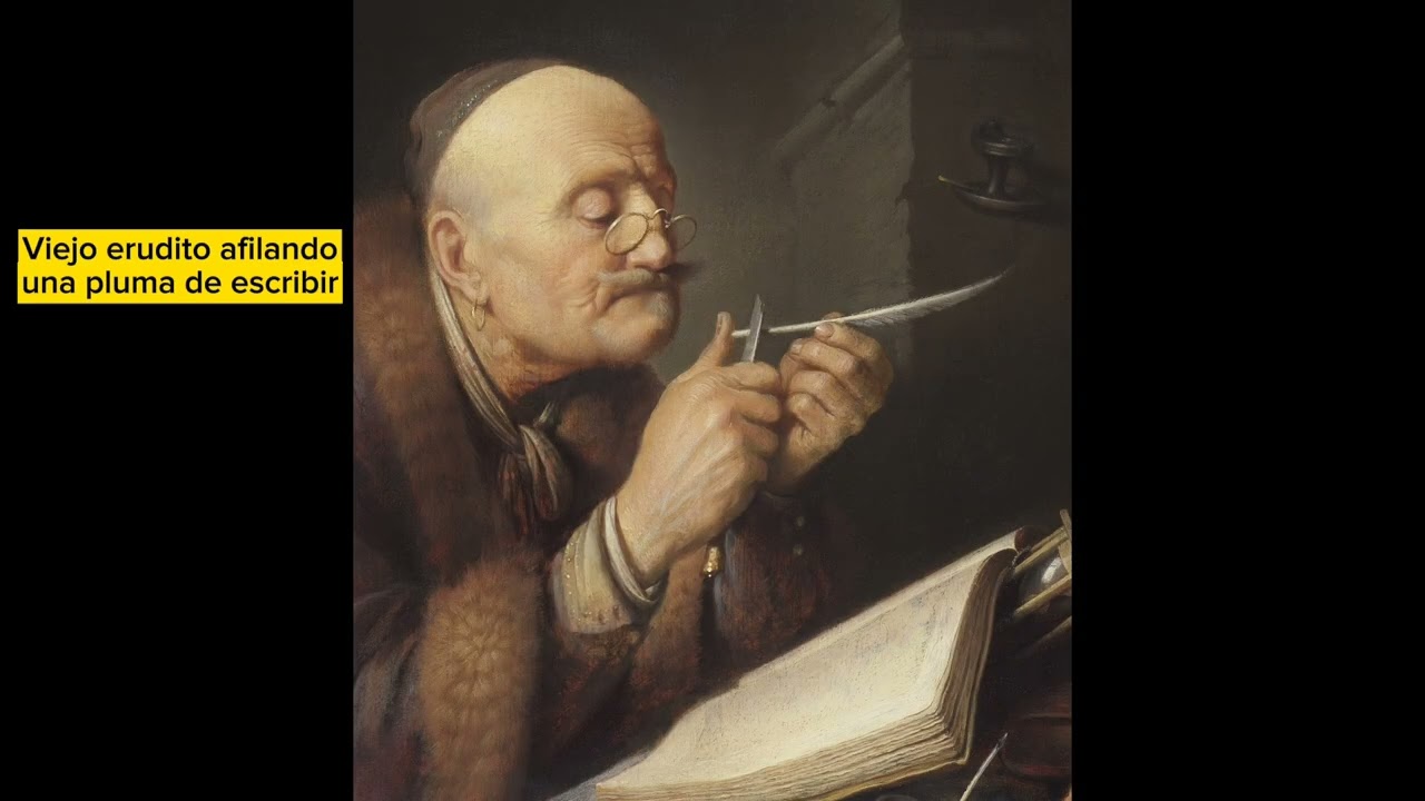 Gerard Dou, discípulo de Rembrandt, sus figuras siempre se le asomaban a una ventana