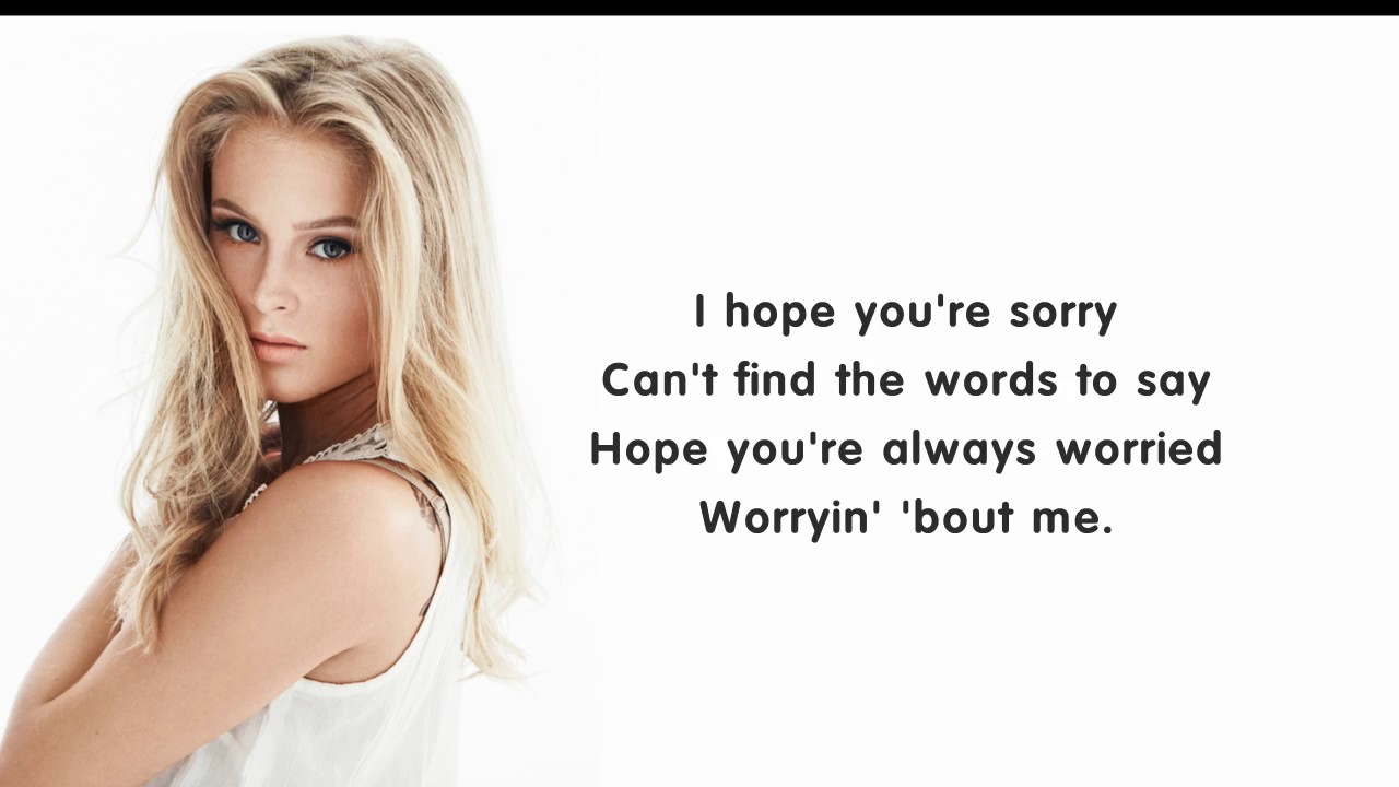 Zara Larsson - I Can't Fall In Love Without You (lyrics) - YouTube