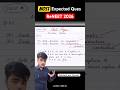 Plant Physiology Expected Question for ReNEET 2026 | #shorts #neet