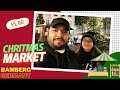 A short walk view of the Christmas Market in Bamberg, Germany