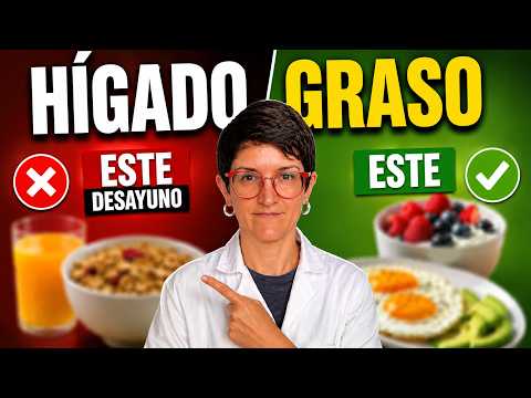El PEOR y el MEJOR desayuno para el HÍGADO GRASO