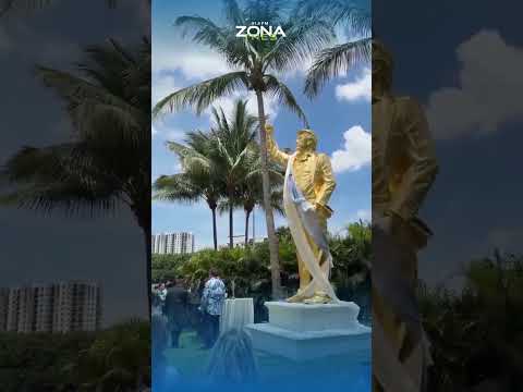 🗽🇺🇸Líderes evangélicos realizan ceremonia con estatua dedicada a Donald Trump