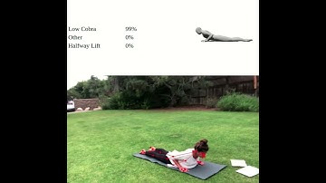 Machine learning and AI detect the yoga pose in real time
