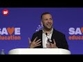 ''We have a plan to tax the extreme wealth' says Zach Polanski at the National Education Union’s