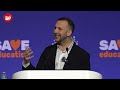 ''We have a plan to tax the extreme wealth' says Zach Polanski at the National Education Union’s
