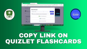 How to Copy Link on Quizlet Flashcards