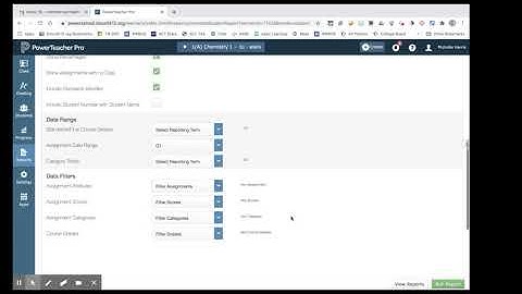 Printing Progress reports