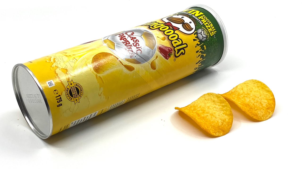 Pringoooals ⚽️ / Pringles Classic Paprika 175g - YouTube