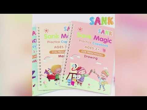 Solday Large Magic Practice Copybook vs Sank Magic Copybook Review