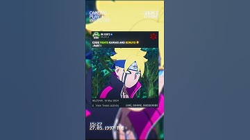 Code Fights Kawaki And Boruto 🤯☠️