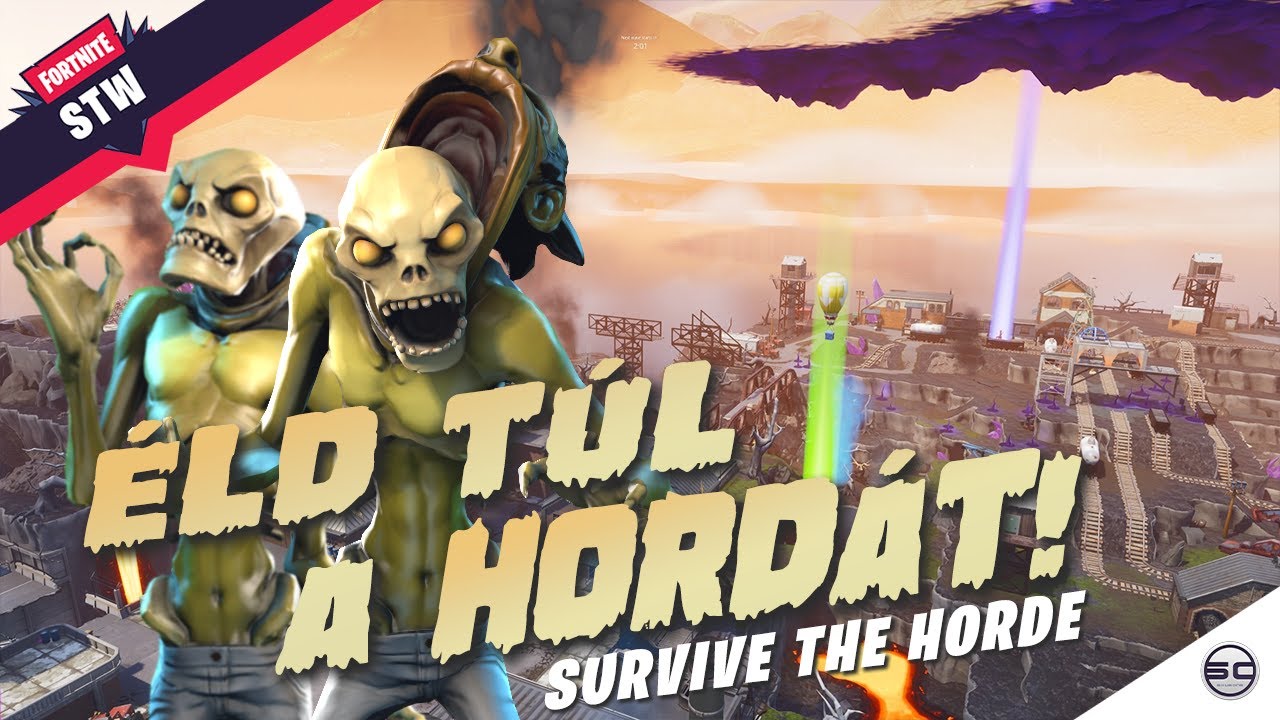 ☠️ Survive the Horde Fortnite Save the World YouTube
