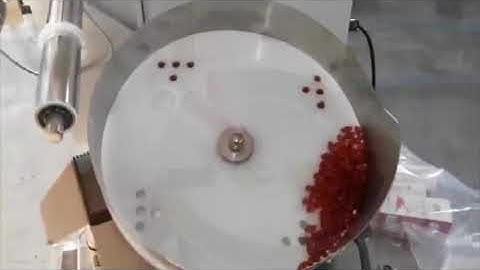 Vitamin pill capsule small tablet sachet counting packaging machine