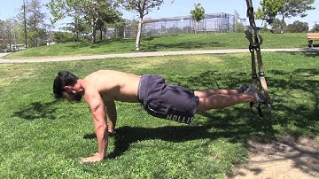 TRX Lateral Plyo Pushup