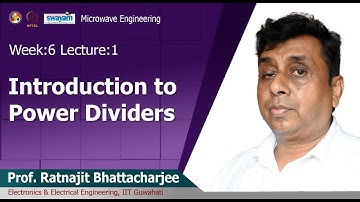 Lec 17: Introduction to power dividers