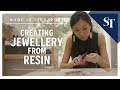 Creating jewellery from resin | Made in Singapore | The Straits Times