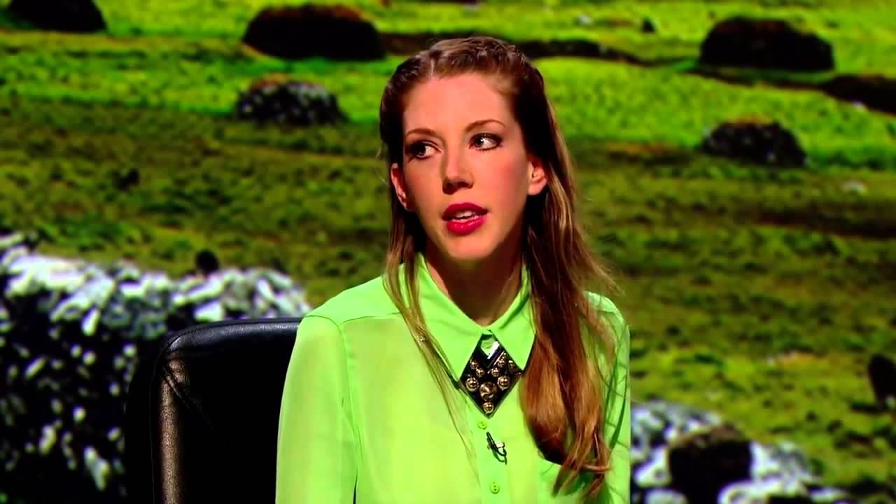 Katherine Ryan green blouse - YouTube