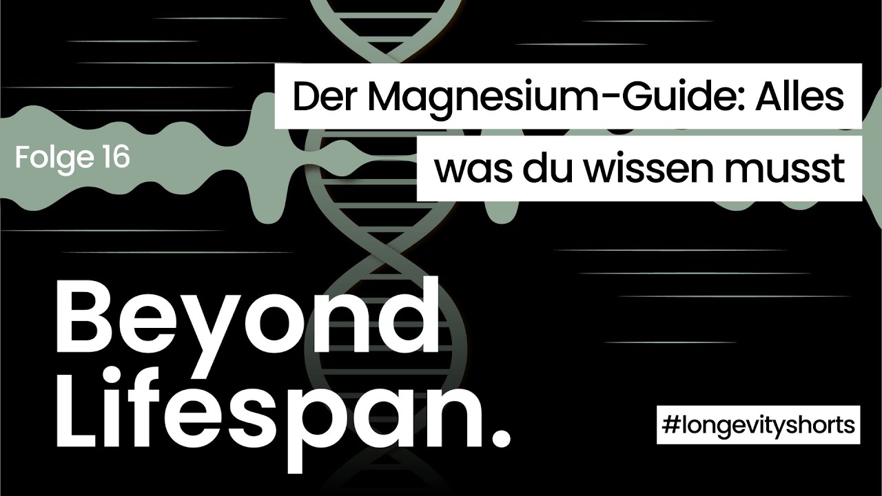 Cover der Episode „Der Magnesium-Guide: Alles was du wissen musst"