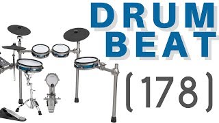 Pop Rock Drum Loop 16 Hats  (Drum Beat 178) For Songwriting & Playing Along #GKocisDrums