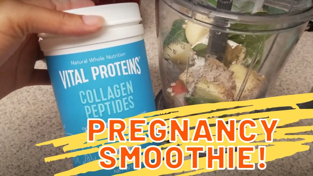 My Morning Smoothie Pregnancy Edition! YouTube