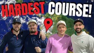 We play NIGHT GOLF at the HARDEST COURSE IN THE WORLD! | PLAYING VLOG screenshot 4