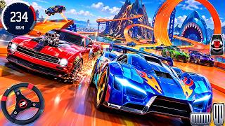 Hot Wheels Let's Race : Ultimate Speed - Car Extreme Mega Ramp Impossible Racing - PC GamePlay #6 screenshot 5
