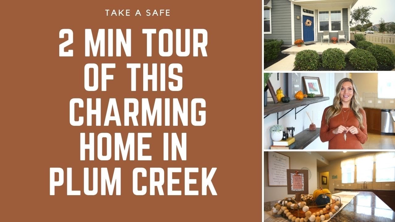 2 minute virtual tour of this wonderful home in Plum Creek just outside of Austin, TX