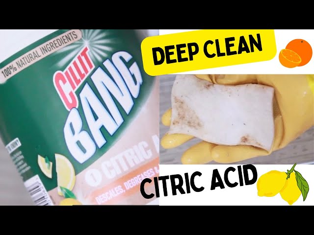 7 Ways to Clean Using Citric Acid - Goodnet