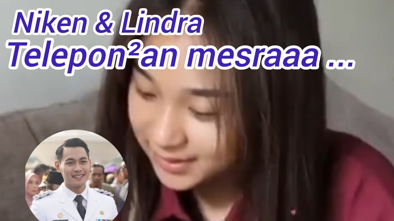 Niken & Lindra : telepon²an mesraaa ... !!!