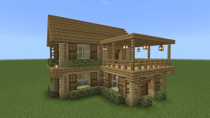 Minecraft - Casa Moderna  Minecraft huizen, Toffe minecraft huizen,  Minecraft-ideeën