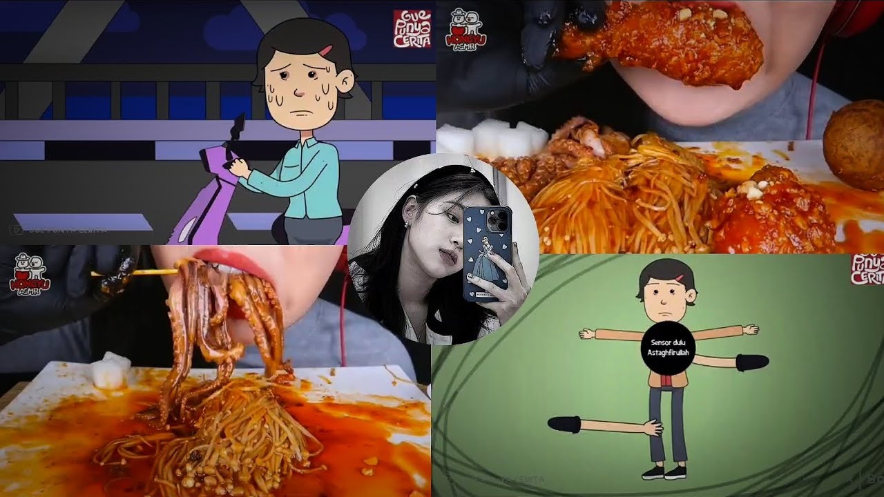 ˖࣪:☁︎︎ Gue punya cerita 💭 &  Mukbang ASMR ִֶָ⭒ֺ ִֶָ: 🍒💐 ll Cowok Akhlak Minus