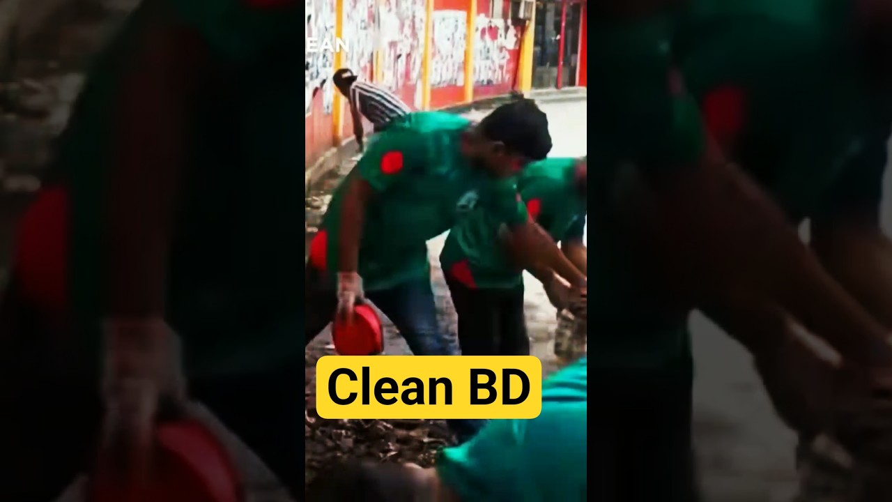 BD Clean Drive || Worldwide polluted country Bangladesh || Clean BD Save Environment 