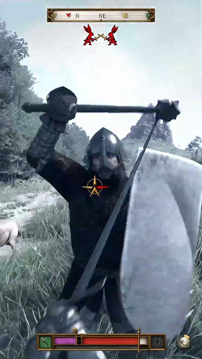 Kingdom Come Deliverance II Fight 17 - Field Bandits! #shorts #youtube