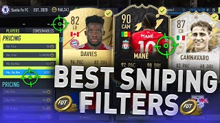 INSANE SNIPING FILTERS #15  *MAKE 200K QUICKLY* (FIFA 22 BEST SNIPING FILTERS TO MAKE COINS)