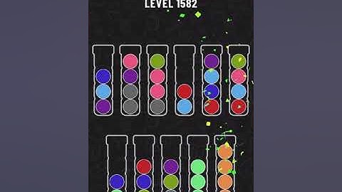 【Ball Sort Puzzle】Level.1582