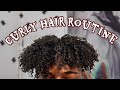 NATURAL CURLY HAIR ROUTINE (Men & Women)