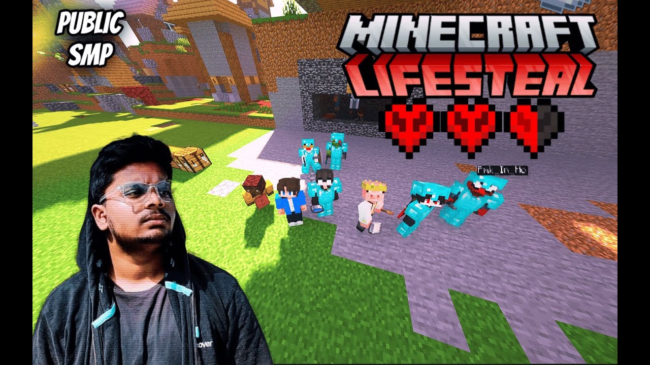 Minecraft Live 🔴 Minecraft Life Steal SMP - YouTube