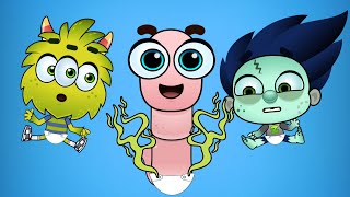 Monster Diaper Time Papa Joel to the Rescue! | Baby Monster Songs by Papa Joel's English