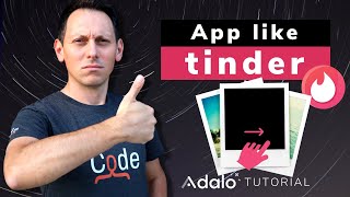 How to build an app like Tinder | No programming required | Adalo Tutorial