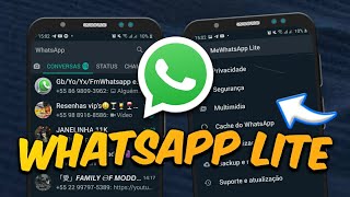 SAIU! WHATSAPP MINI COM PROVACIDADES E FUNÇÕES ENCRIVEIS screenshot 4