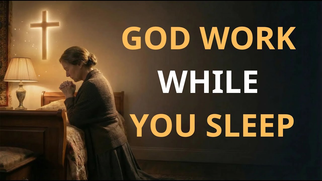 Night Prayer for Sleep | God Works While You Sleep | Bedtime Prayer