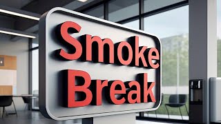Smoke Break. Strawberry's and Cream packed up